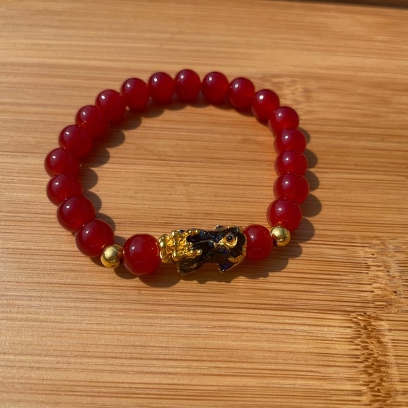 Red Agate Bracelet - Picture 8 of 8